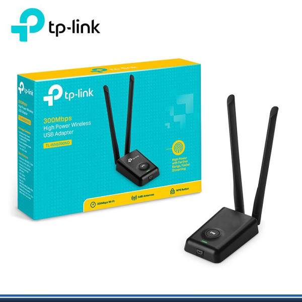 ADAPTADOR USB INALAMBRICO 300 MBPS 2.4 GHZ TP LINK TL-WN8200ND (G.TP LINK)