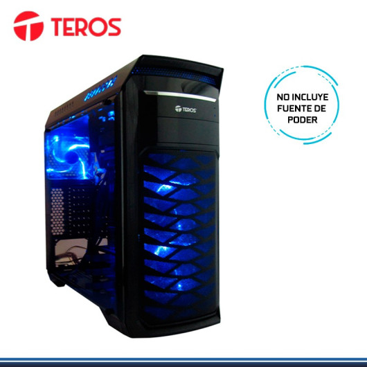 CASE TEROS GAMER SWARTHY BLACK