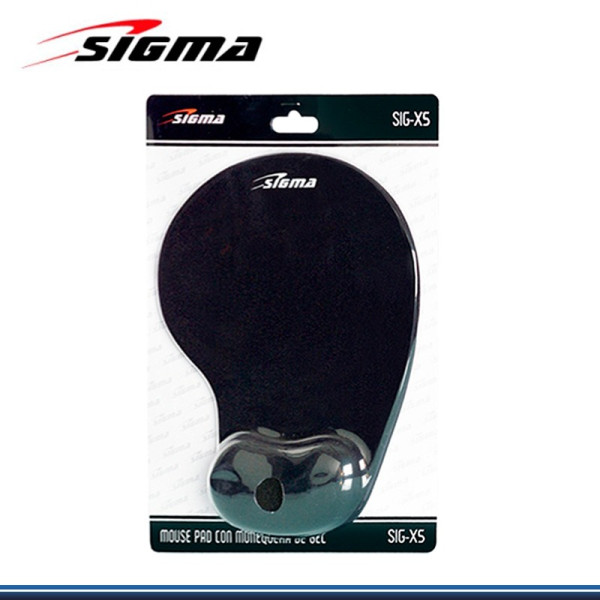 PAD MOUSE NEGRO  SIGMA X5