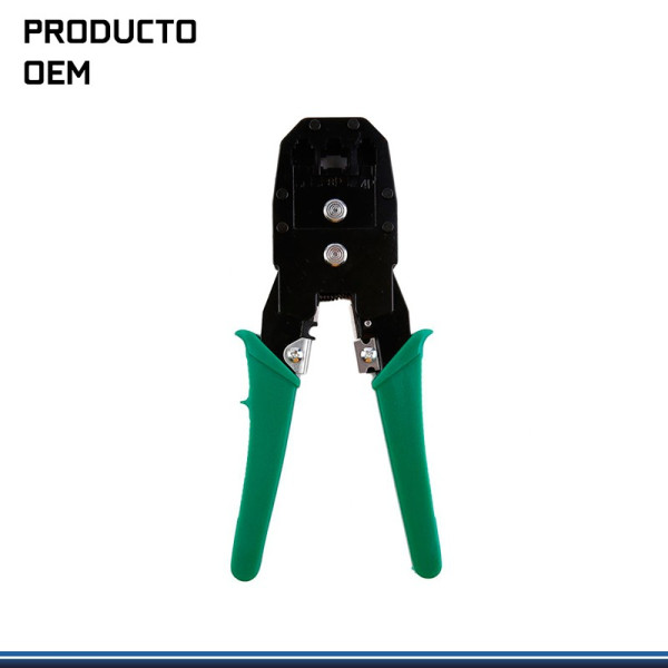 ALICATE CRIMPING TOOL BLACK/GREEN  RJ-45