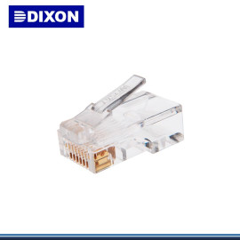 CONECTORES RJ45 DIXON CAT.6  CAJA * 100 UNIDADES (P/N: PB88502X-CN)