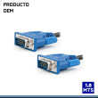 CABLE VGA 15 PINES PVC  BLACK 1.8MTS