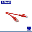 PATCH CORD DIXON CAT.6 LSZH 1MTS. ROJO (PN:URT46F4U#01M4B2)