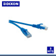 PATCH CORD DIXON CAT.6 LSZH 3MTS. AZUL (PN:URT46F4U#03M4B6)