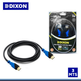 CABLE DIXON HDMI 3.0 METROS 2.0 4k EN BLISTER (PN:DX-HDMI20-300)