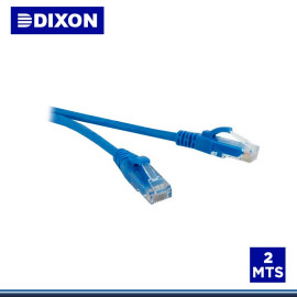 PATCH CORD DIXON CAT.5E LSZH 2MTS. AZUL (PN:URT4EF4N02M4B6)