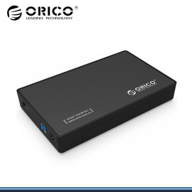 ENCLOUSURE PARA DISCO DURO BLACK ORICO  3.5 SATA USB 3.0 (PN:3588US3 )