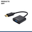 CABLE CONVERTIDOR ADAPTADOR  DISPLAYPORT A VGA HEMBRA