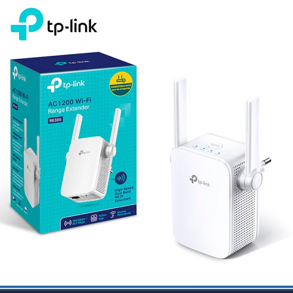 EXTENSOR  TP-LINK TL-RE305  AC 1200 DUAL  C/2 ANTENAS (G.TP LINK)