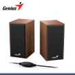 PARLANTE GENIUS SP-HF180  USB POWER 6W WOODEN (PN:31730029400)