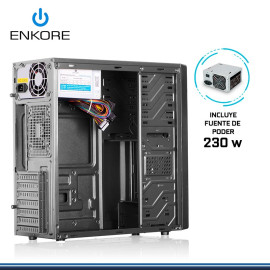 CASE ENKORE NITRO ENC 1056 PSU C/FUENTE  230W + 1 COOLER