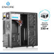 CASE ENKORE NITRO ENC 1056 PSU C/FUENTE  230W + 1 COOLER