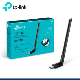 ADAPTADOR  TP-LINK ARCHER T3U PLUS  USB AC1300  C/ 1 ANTENA   (G T-PLINK)