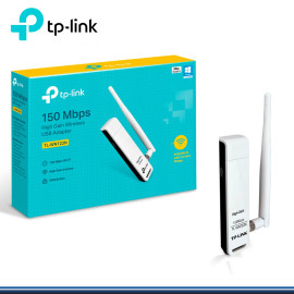 WIRELESS ADAPTER USB 150MBS C/ANTENA DESMONTABLE 4DBI TL-WN722N (G.TP LINK)