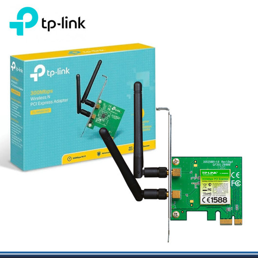 TARJETA RED TP-LINK TL-WN881ND PCI WI-FI 2 ANTENA 300MBPS