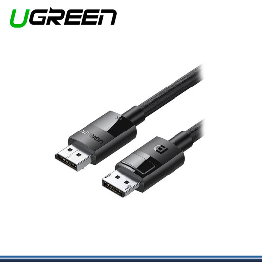 CABLE DISPLAY PORT A DISPLAY PORT UGREEN V 1.4 8K  60HZ  DE 3 METROS PN 80393