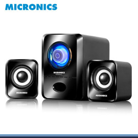 SISTEMA DE AUDIO  MICRONICS 2.1 LED  KENDAL MIC S603