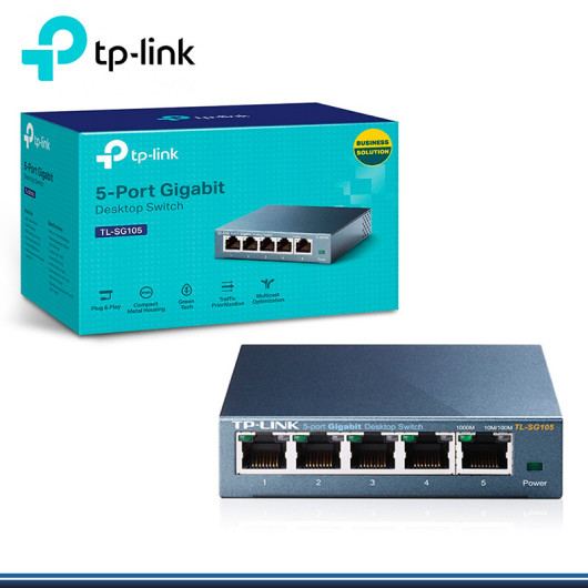 ▷ TP-Link TL-SG105  Mejor Switch Ethernet relacion calidad precio 2021