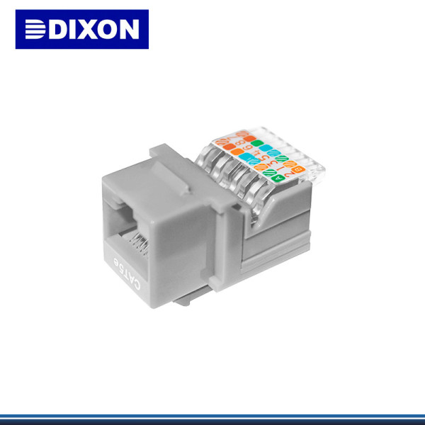 JACK DIXON RJ45 CAT.5E BLANCO A PRESION (PN:KJ7-CE-US/WHN)