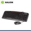 KIT TECLADO + MOUSE HALION KM-2011 + MO- 040 USB