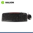 KIT TECLADO + MOUSE HALION KM-2011 + MO- 040 USB