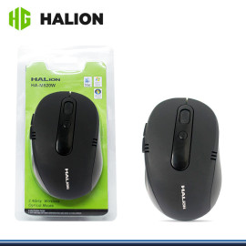 MOUSE HALION INALAMBRICO HA-M520W NEGRO RECARGABLE