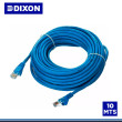 PATCH CORD DIXON CAT.6A LSZH 10MTS. AZUL (PN:6A-CBHC-BL10)