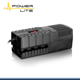 ESTABILIZADOR POWER LITE QUASAR  8 TOMAS DE 1300VA/650W  PLI 1300