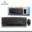 KIT ENKORE  FUSSION TECLADO + MOUSE  BLACK USB (PN:ENT 502 )