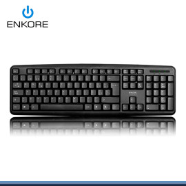 KIT ENKORE  FUSSION TECLADO + MOUSE  BLACK USB (PN:ENT 502 )