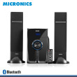 SISTEMA DE AUDIO  MICRONICS PASCAL + ADVANCE MIC S7501 BT  FM +SD+USB RC 70 RMS