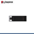 MEMORIA USB KINGSTON DE 64GB  DATA TRAVELER 70 3.2  BLACK (PN:DT70/64GB)