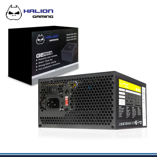 FUENTE DE PODER HALION 550 GAMING ATX  (PN:GE-550)