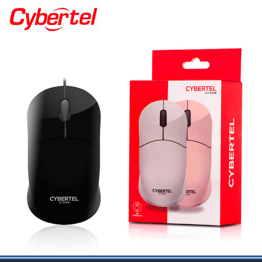 MOUSE CYBERTEL STORM BLACK CYB M103 USB MOUSE CYBERTEL STORM BLACK CYB M103 USB
