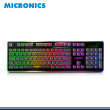 TECLADO GAMER LED MICRONICS FISHER MIC-K801 USB RGB