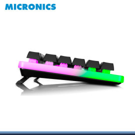 TECLADO GAMER LED MICRONICS FISHER MIC-K801 USB RGB