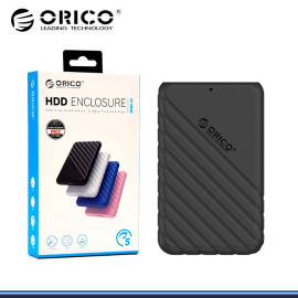 ENCLOUSURE PARA DISCO DURO ORICO 2.5  AZUL/NEGRO/ROJO USB 3.0 (PN:2588US3-V1-BK-BL-RD)
