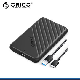 ENCLOUSURE PARA DISCO DURO ORICO 2.5  AZUL/NEGRO/ROJO USB 3.0 (PN:2588US3-V1-BK-BL-RD)