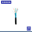 CABLE UTP DIXON 9067  4PX23AWG PARA EXTERIORES NEGRO