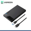 ENCLOUSURE UGREEN DE 2.5 SATA III USB 3.0 SSD/HDD 5GBPS SOPORTA HASTA 6TB USN A MICRO PN 60353