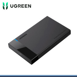 ENCLOUSURE UGREEN DE 2.5 SATA III USB 3.0 SSD/HDD 5GBPS SOPORTA HASTA 6TB USN A MICRO PN 60353