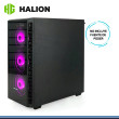 CASE GAMER HALION MIRAGE C302 BK RGB 4 FAN BLACK V.TEMPLADO S/F