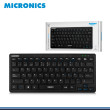 TECLADO MICRONICS PASCAL+ SLIM MIC K500 USB MINI NEGRO