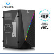 CASE ENKORE PATRIOT ENC 3005 GAMER F/230W RGB FRONTAL
