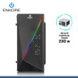 CASE ENKORE PATRIOT ENC 3005 GAMER F/230W RGB FRONTAL