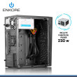 CASE ENKORE PATRIOT ENC 3005 GAMER F/230W RGB FRONTAL