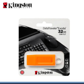 MEMORIA USB KINGSTON  32GB /ORANGE 3.2 DATATRAVELER EXODIA (KC-U2G32-7GO)-2