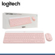 TECLADO LOGITECH + MOUSE MK 470  WIRELESS SLIM ROSE  USB (PN:920-011312)