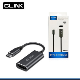 ADAPTADOR USB TIPO C A HDMI HEMBRA GLINK  4K GL-007A