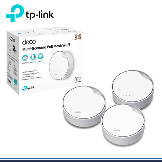 DECO X50-POE 3 MESH WIFI 6 AX3000 PACK 3  (G. TP LINK )